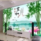定制壁画电视背景墙 家和万事兴壁纸中式壁纸客厅卧室无纺布壁画